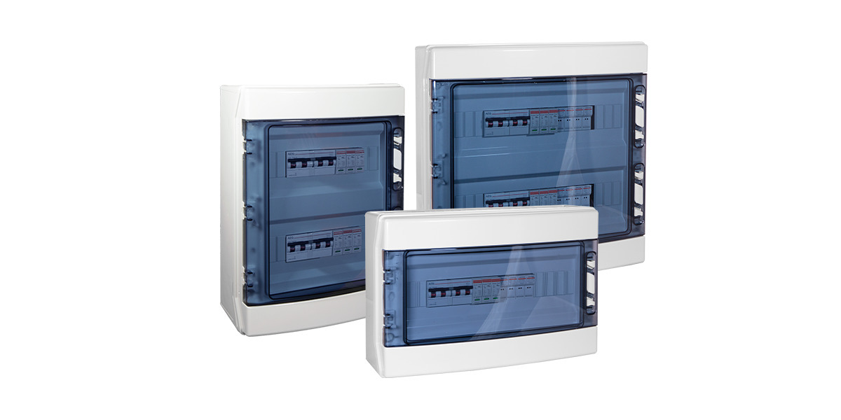 String Box DC with breaker and emergency release