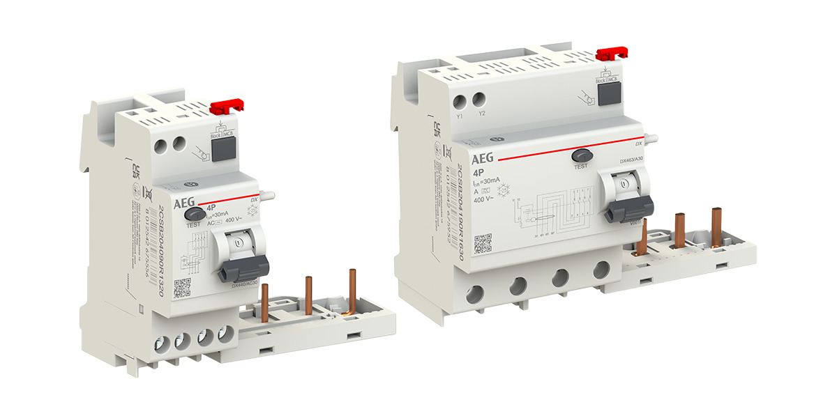 DX ADD-ON RCDs UP TO 63A