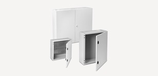 Metal boxes IP66 plain door