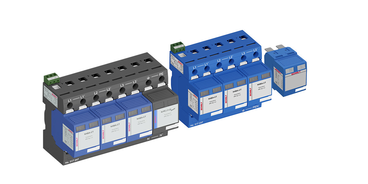 Scaricatori combinati ad alta capacità Tipo 1+2