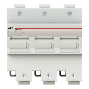 PORTAFUSIBILI SEZIONABILE AEG 22x58mm 3P 100A 690VAC 6 MODULI