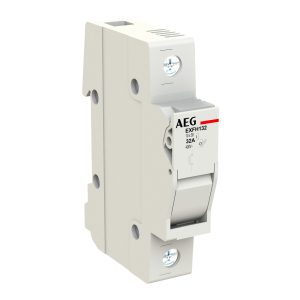 PORTAFUSIBILI SEZIONABILE AEG 10,3x38mm 1P 32A 400VAC 1 MODULO