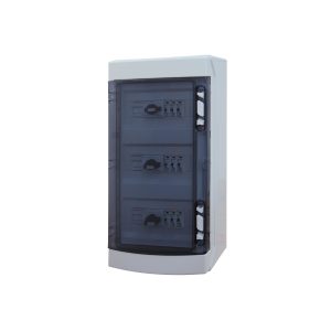 QUADRO 3 STRINGHE SINGOLE FUS+SEZ+SPD 1000VDC IP65.