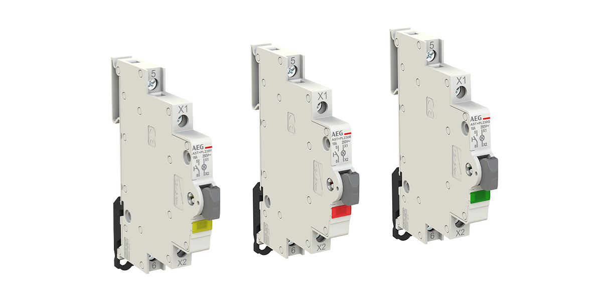 Push-buttons with signal lamp