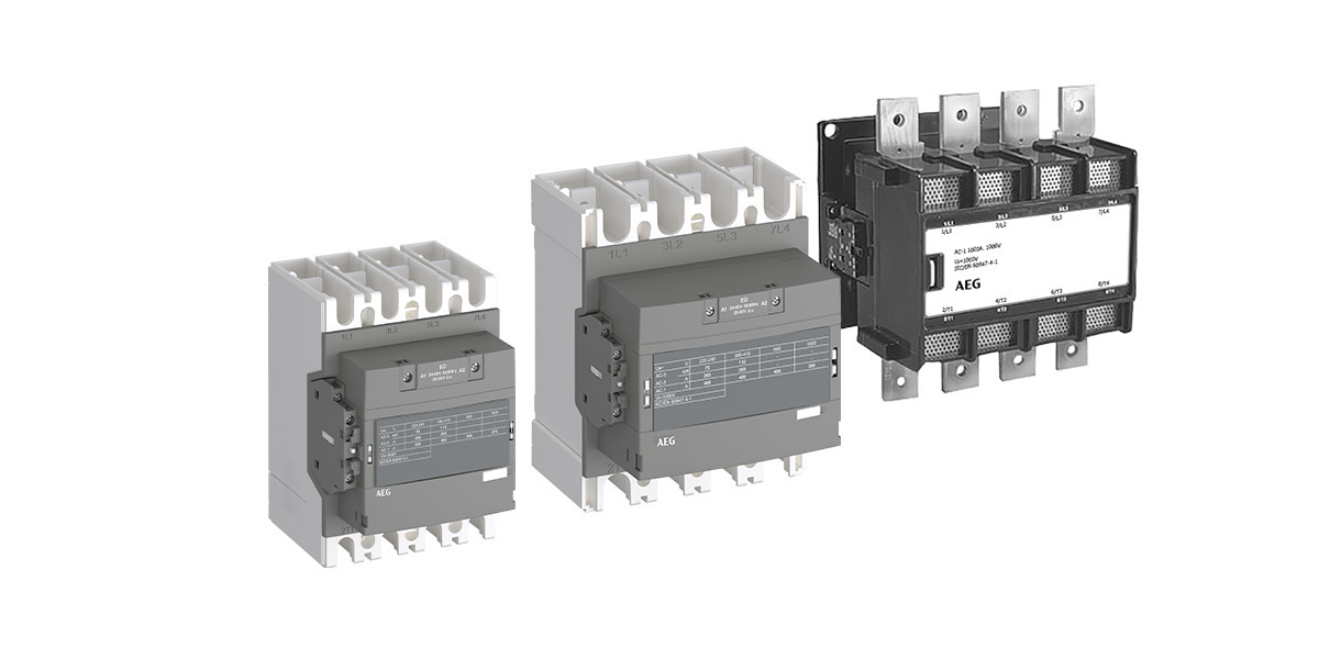 Contactors LSN from 160A to 1000A 4 poles