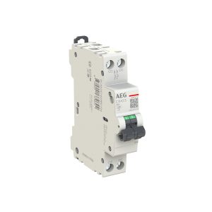 INTERRUTTORE AUTOMATICO COMPATTO AEG ENC 1P+1P C 6KA 13A 1M