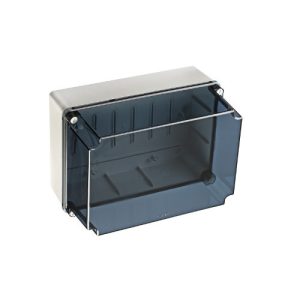 SCATOLA DI DERIVAZIONE IP67 333x243x191 TRASP. LISCE